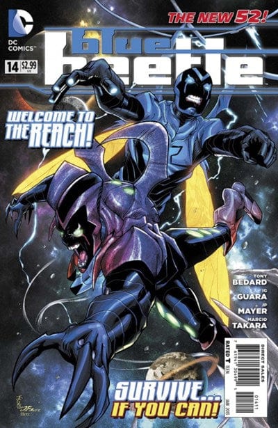 DC COMICS COMIC BOOK BLUE BEETLE #14