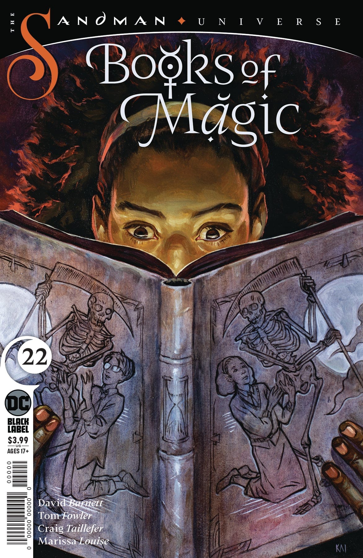 DC COMICS comic book BOOKS OF MAGIC #22 (MR)