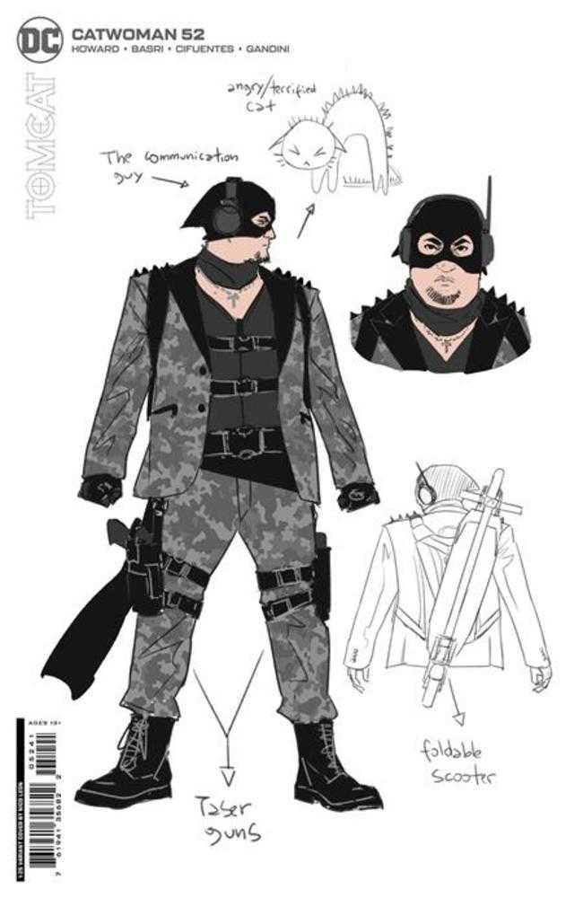 DC Comics COMIC BOOK Catwoman #52 Cover D 1 in 25 Nico Leon Card Stock Variant
