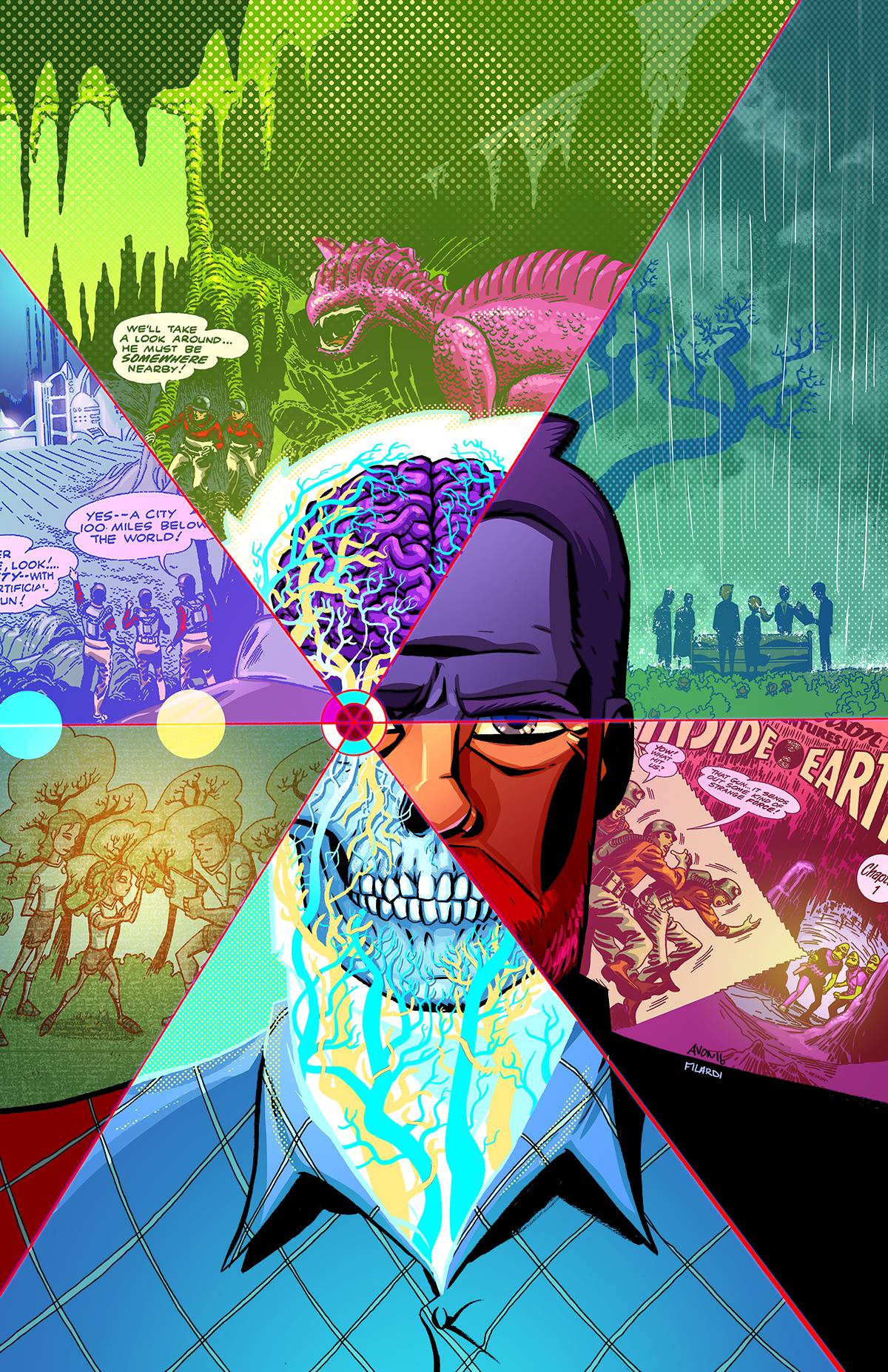 DC COMICS COMIC BOOK CAVE CARSON HAS A CYBERNETIC EYE #1 (MR)