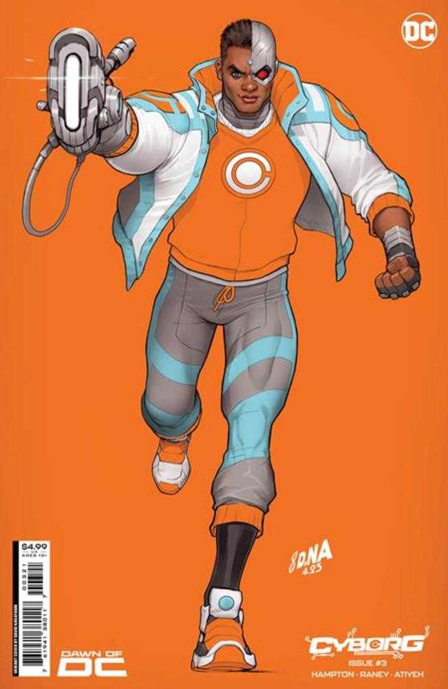 DC Comics COMIC BOOK Cyborg #3 (Of 6) Cover B David Nakayama Card Stock Variant
