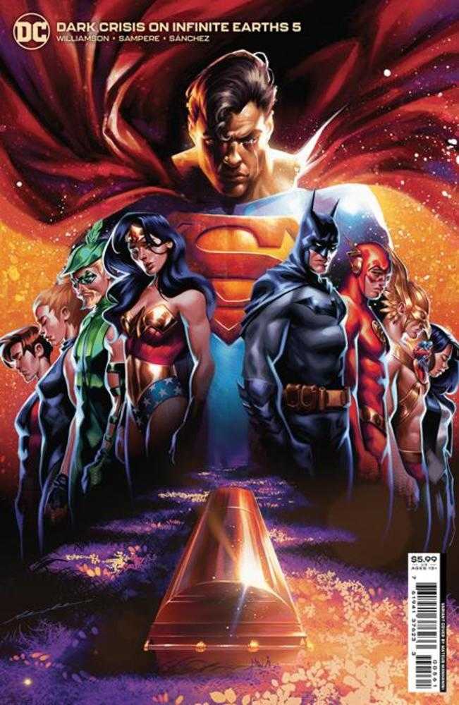 DC Comics COMIC BOOK Dark Crisis On Infinite Earths #5 (Of 7) Cover C Mateus Manhanini Identity Crisis Homage Card Stock Variant