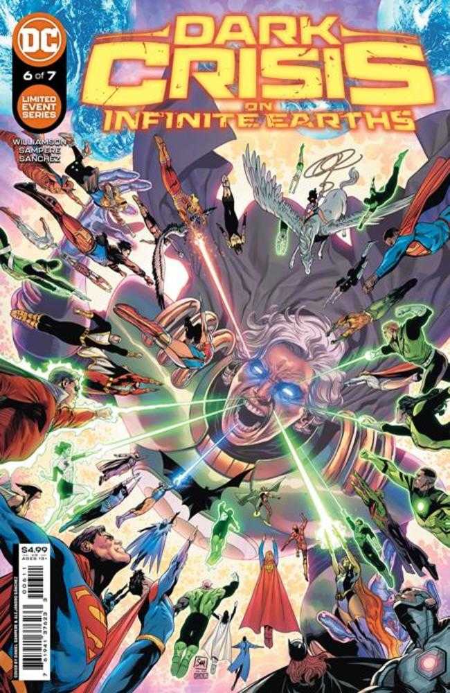 DC Comics COMIC BOOK Dark Crisis On Infinite Earths #6 (Of 7) Cover A Daniel Sampere & Alejandro Sanchez