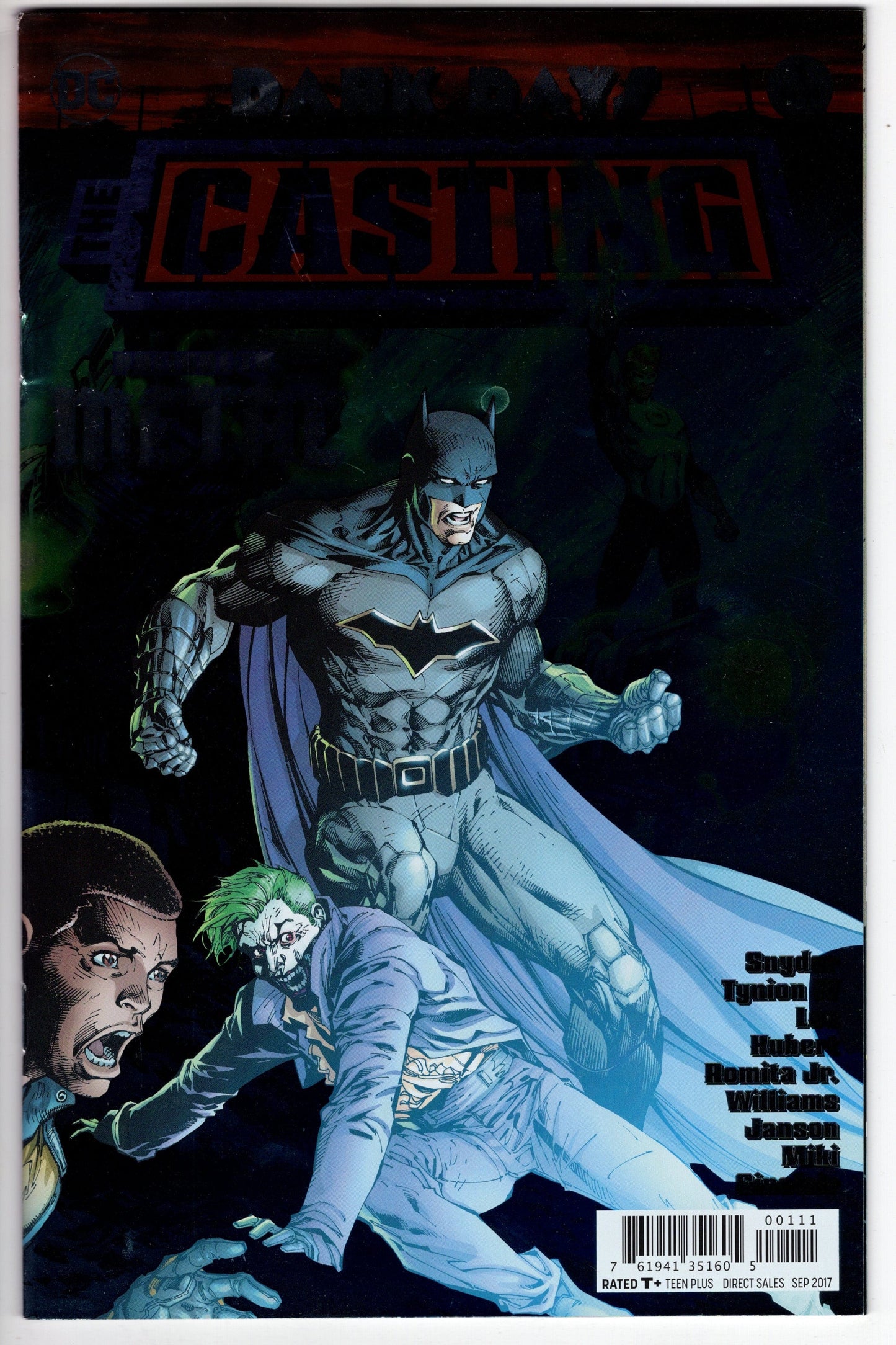 DC COMICS COMIC BOOK DARK DAYS THE CASTING #1