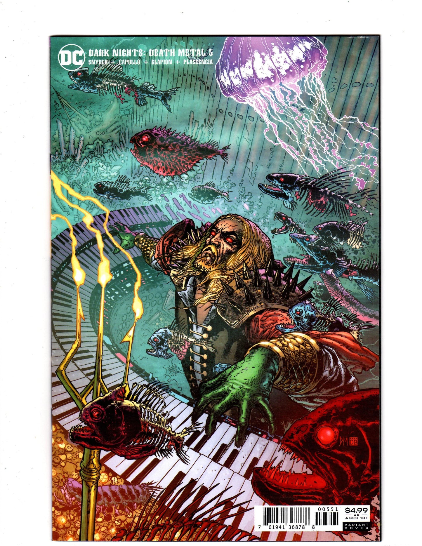 DC COMICS COMIC BOOK DARK NIGHTS DEATH METAL #7 (OF 7) 1: 25 VAR ED