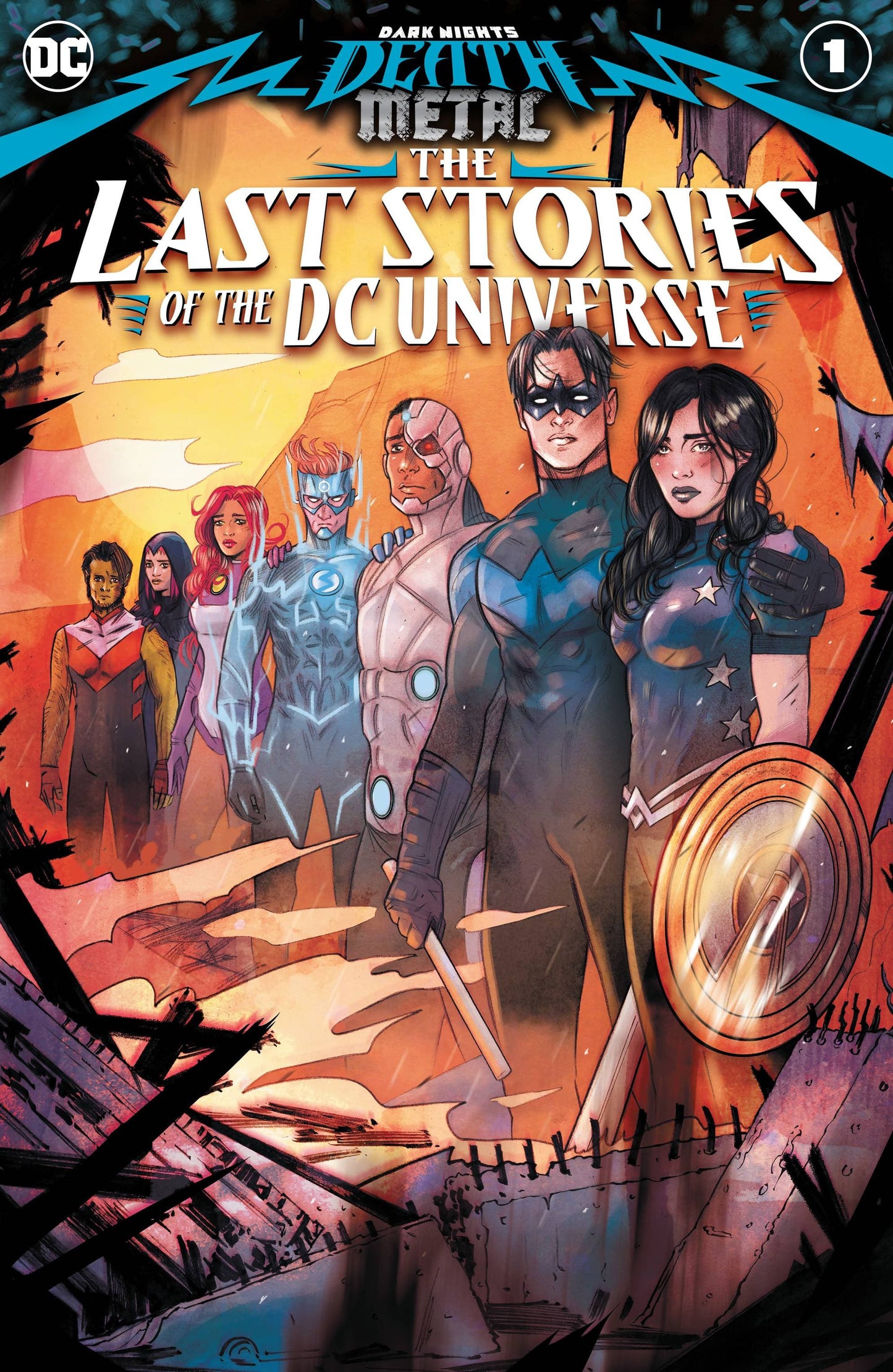 DC COMICS COMIC BOOK DARK NIGHTS DEATH METAL LAST STORIES OF THE DCU #1
