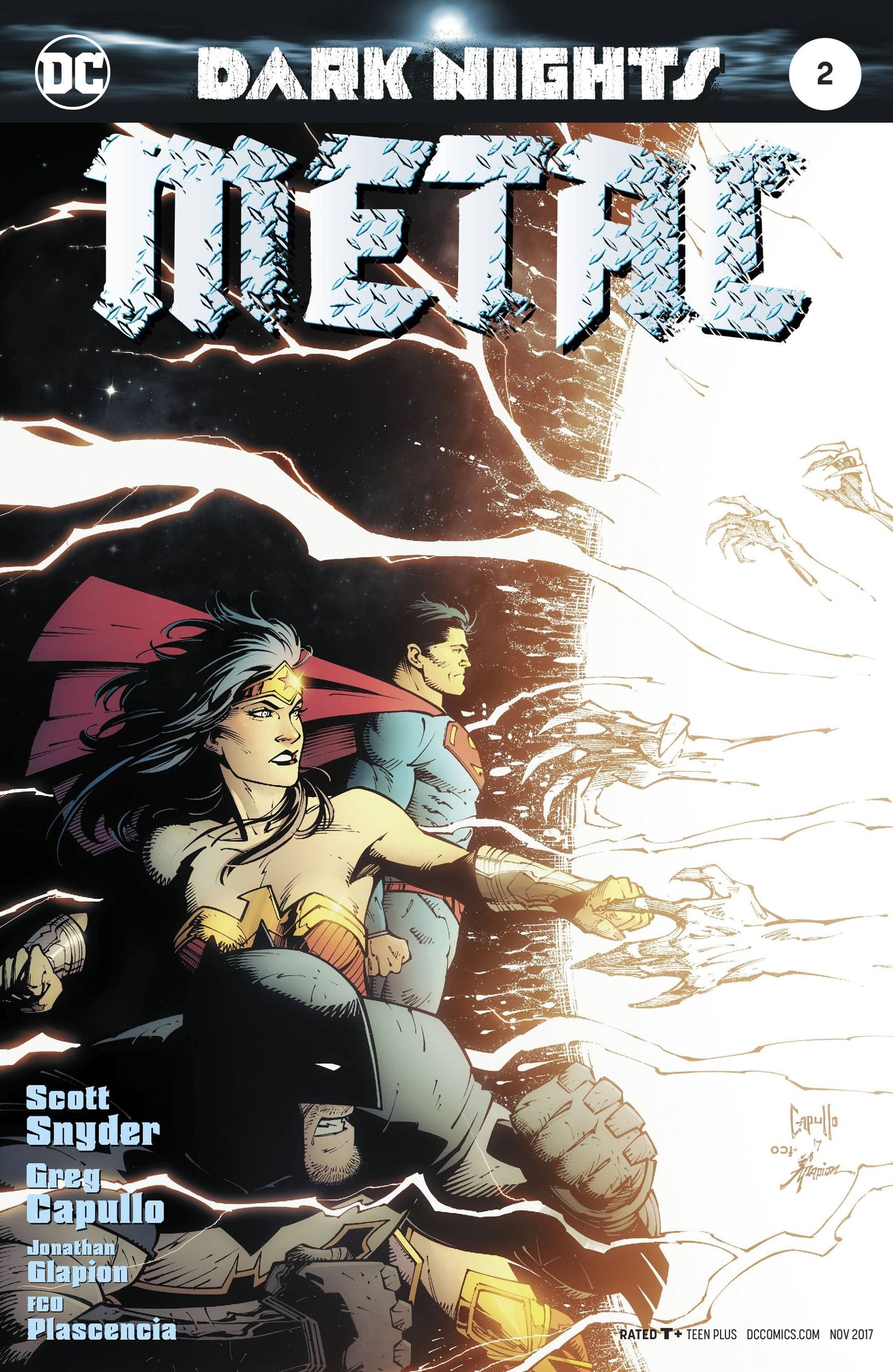 DC COMICS COMIC BOOK DARK NIGHTS METAL #2 (OF 6)