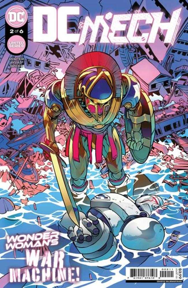 DC Comics COMIC BOOK DC Mech #2 (Of 6) Cover A Baldemar Rivas
