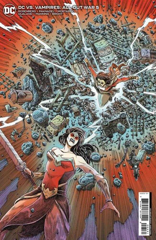 DC Comics COMIC BOOK DC vs Vampires All-Out War #5 (Of 6) Cover C 1 in 25 James Stokoe Card Stock Variant