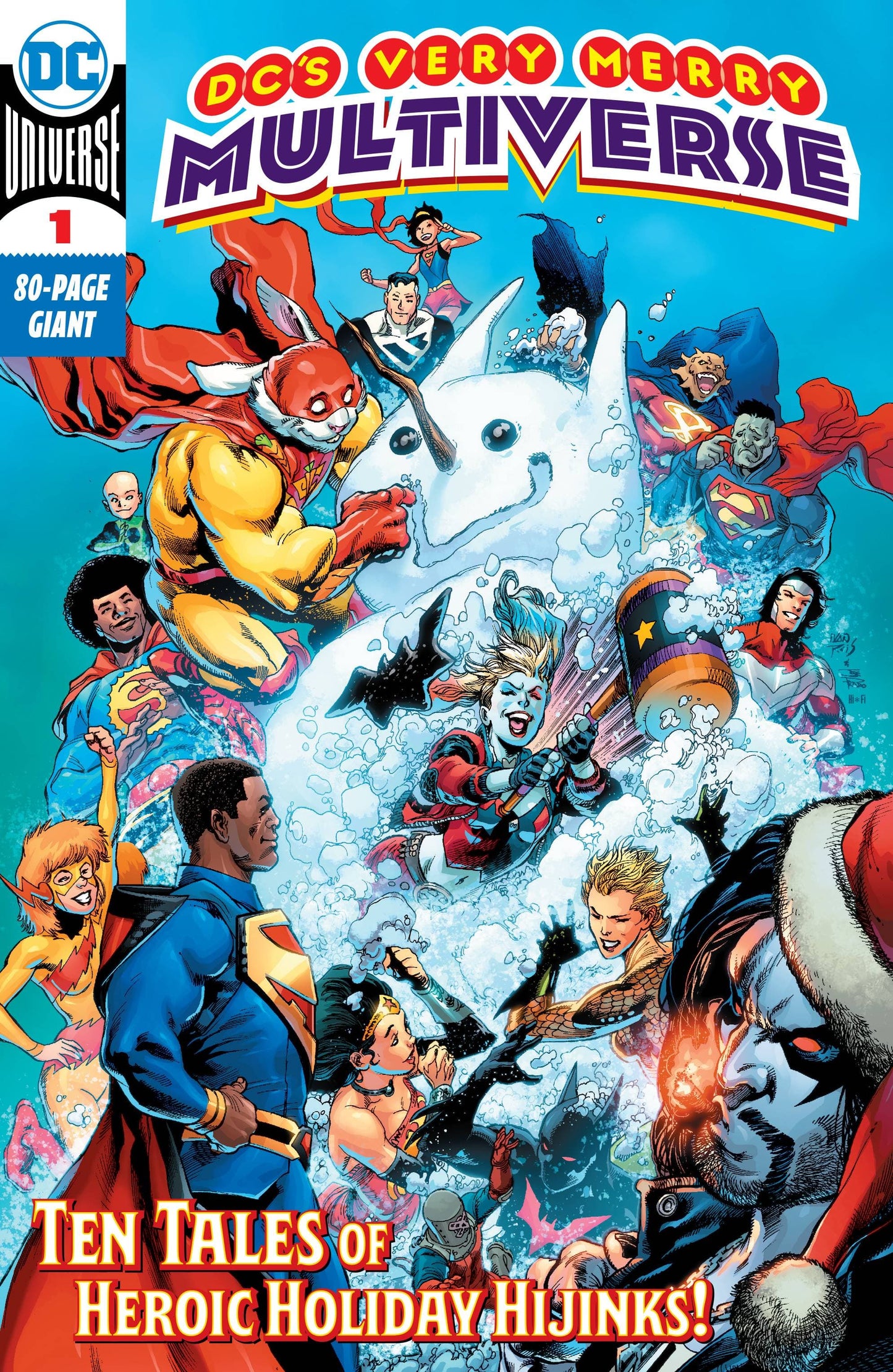 DC COMICS COMIC BOOK DCS VERY MERRY MULTIVERSE #1