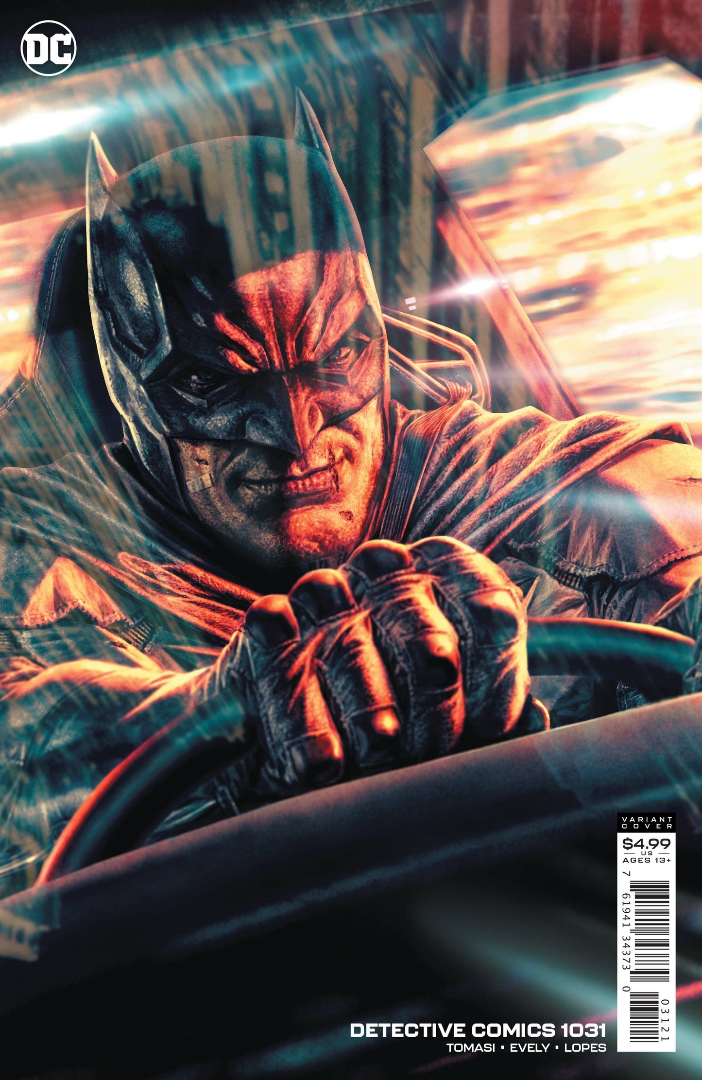 DC COMICS COMIC BOOK DETECTIVE COMICS #1031 CARD STOCK LEE BERMEJO VAR ED