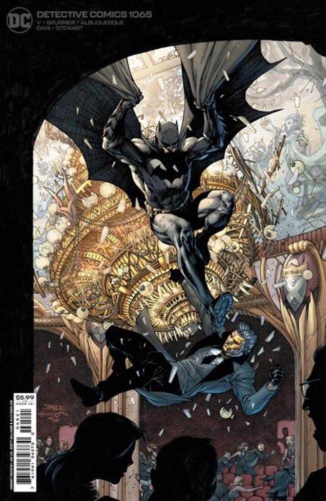 DC Comics COMIC BOOK Detective Comics #1065 Cover B Jim Lee Scott Williams & Alex Sinclair Card Stock Variant