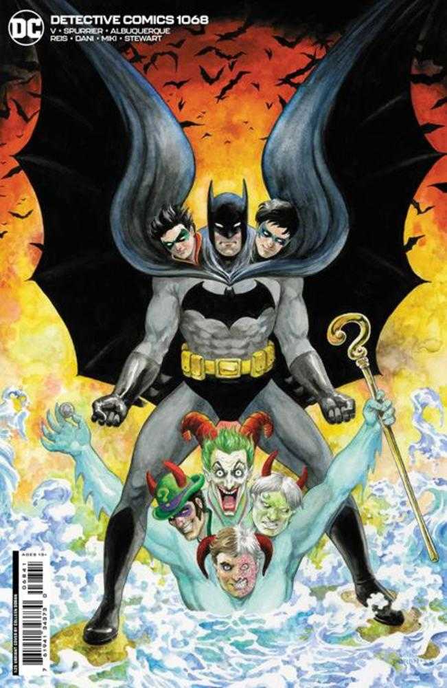 DC Comics COMIC BOOK Detective Comics #1068 Cover D 1 in 25 Colleen Doran Card Stock Variant