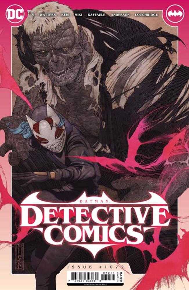 DC Comics COMIC BOOK Detective Comics #1072 Cover A Evan Cagle