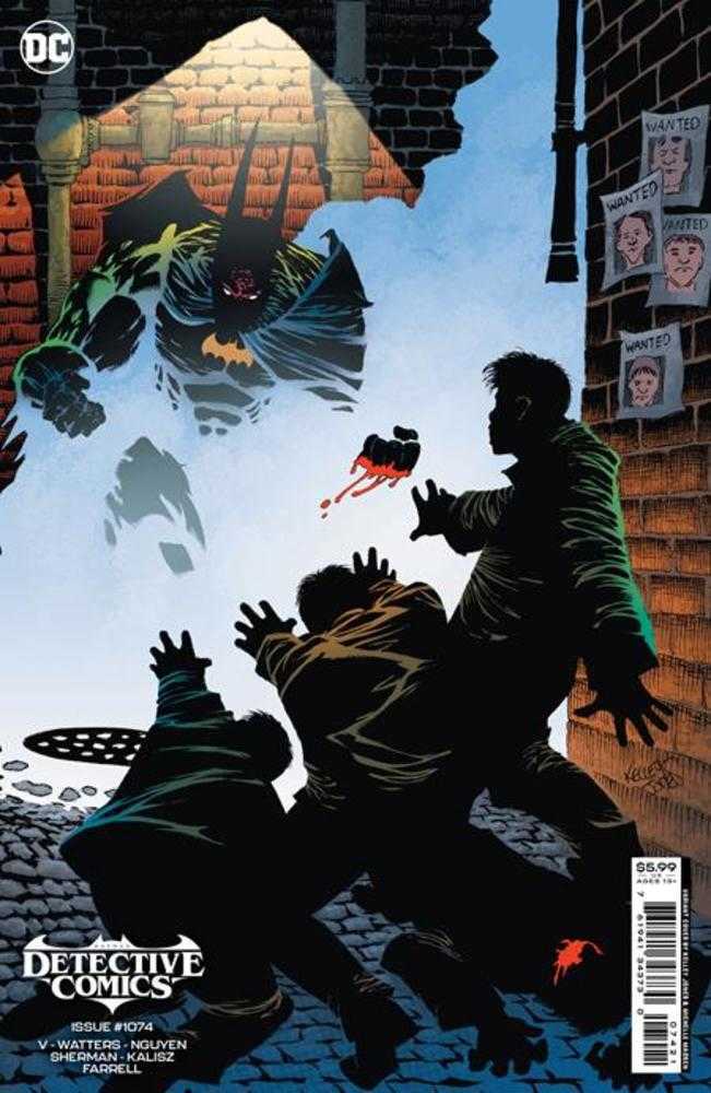 DC Comics COMIC BOOK Detective Comics #1074 Cover B Kelley Jones Card Stock Variant
