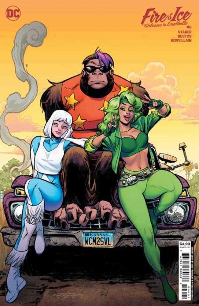DC Comics COMIC BOOK Fire & Ice Welcome To Smallville #6 (Of 6) Cover B Khary Randolph Card Stock Variant