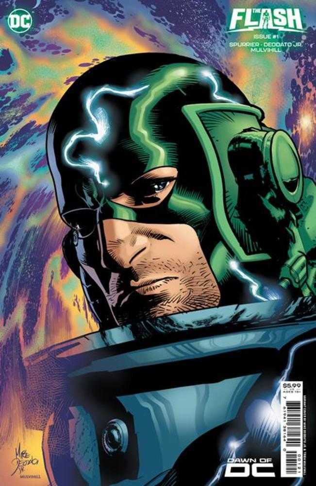 DC Comics COMIC BOOK Flash #1 Cover B Mike Deodato Jr Card Stock Variant