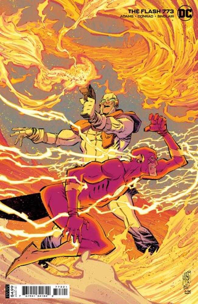 DC Comics COMIC BOOK Flash #773 Cover B Jorge Corona Card Stock Variant