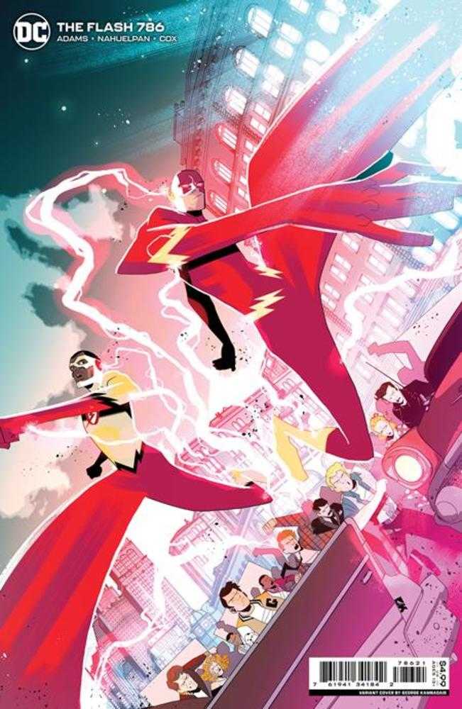 DC Comics COMIC BOOK Flash #786 Cover B George Kambadais Card Stock Variant (Dark Crisis)