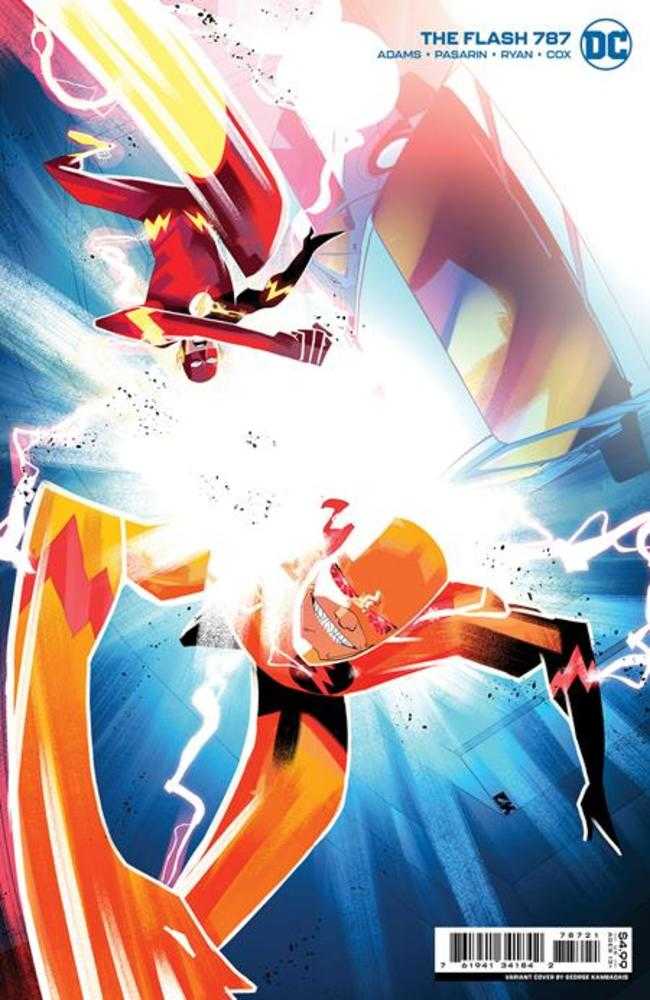 DC Comics COMIC BOOK Flash #787 Cover B George Kambadais Card Stock Variant