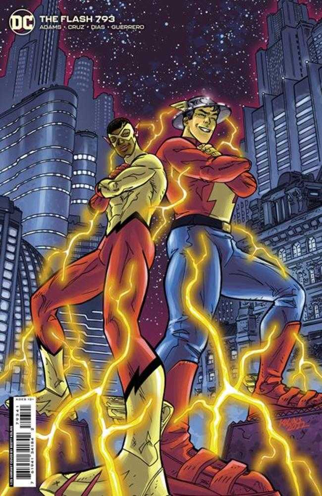 DC Comics COMIC BOOK Flash #793 Cover D 1 in 25 Scott Kolins Card Stock Variant (One-Minute War)