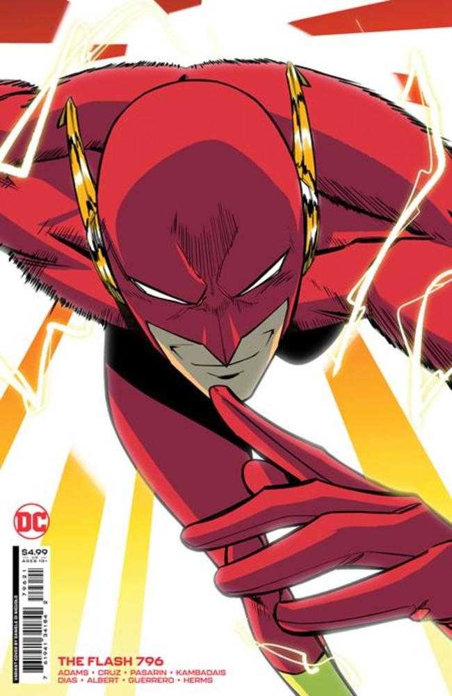 DC Comics COMIC BOOK Flash #796 Cover B Daniele Di Nicuolo Card Stock Variant (One-Minute War)