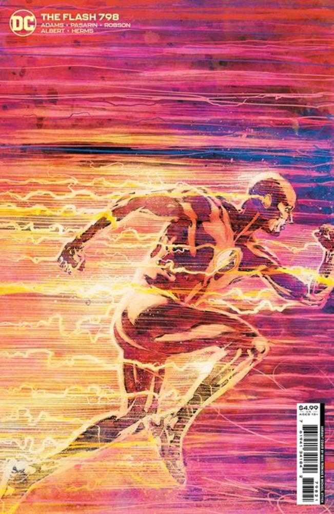 DC Comics COMIC BOOK Flash #798 Cover B Mike Perkins & Mike Spicer Card Stock Variant