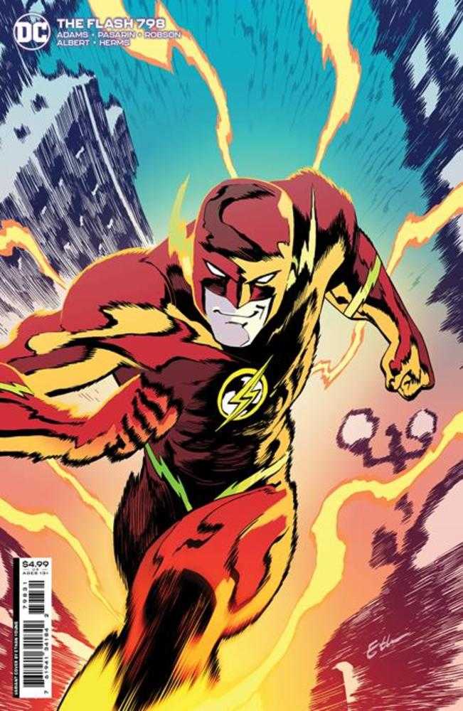 DC Comics COMIC BOOK Flash #798 Cover C Ethan Young Card Stock Variant