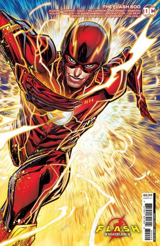 DC Comics COMIC BOOK Flash #800 Cover G Jonboy Meyers The Flash Movie Card Stock Variant