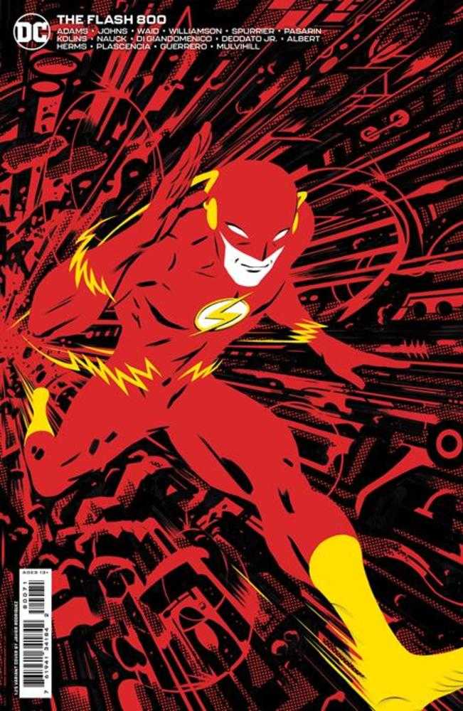 DC Comics COMIC BOOK Flash #800 Cover I 1 in 25 Javier Rodriguez Card Stock Variant