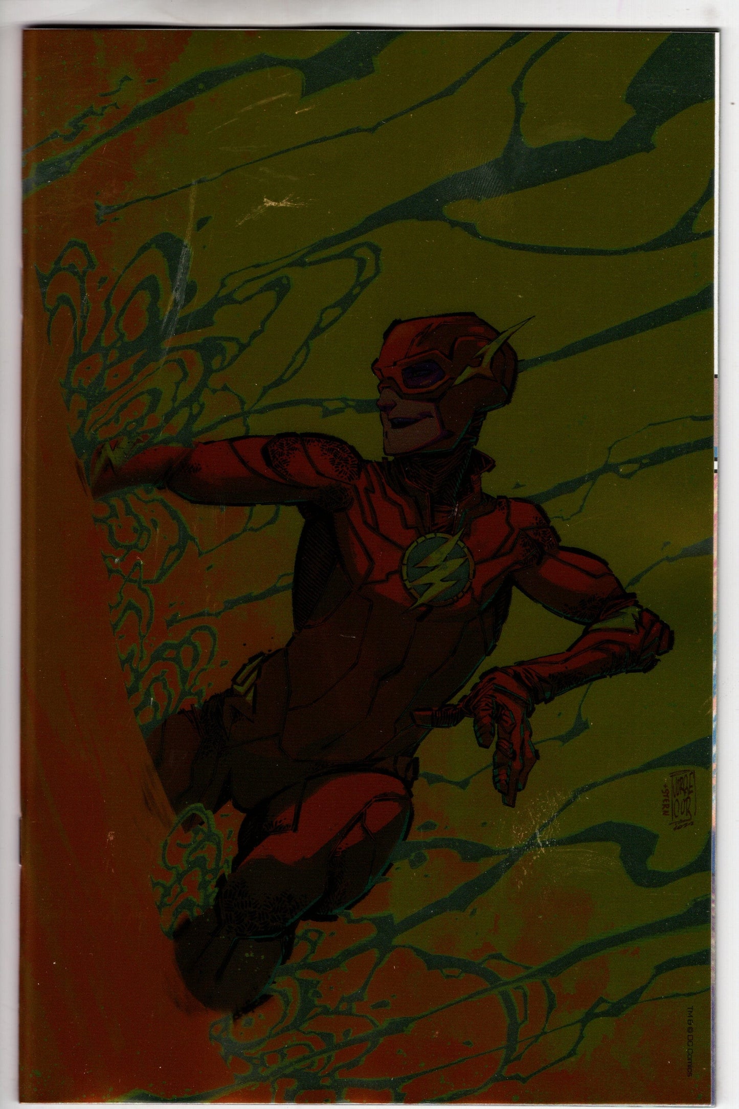DC Comics COMIC BOOK Flash The Fastest Man Alive #2 (Of 3) Cover D 1 in 50 Jorge Corona Foil Card Stock Variant