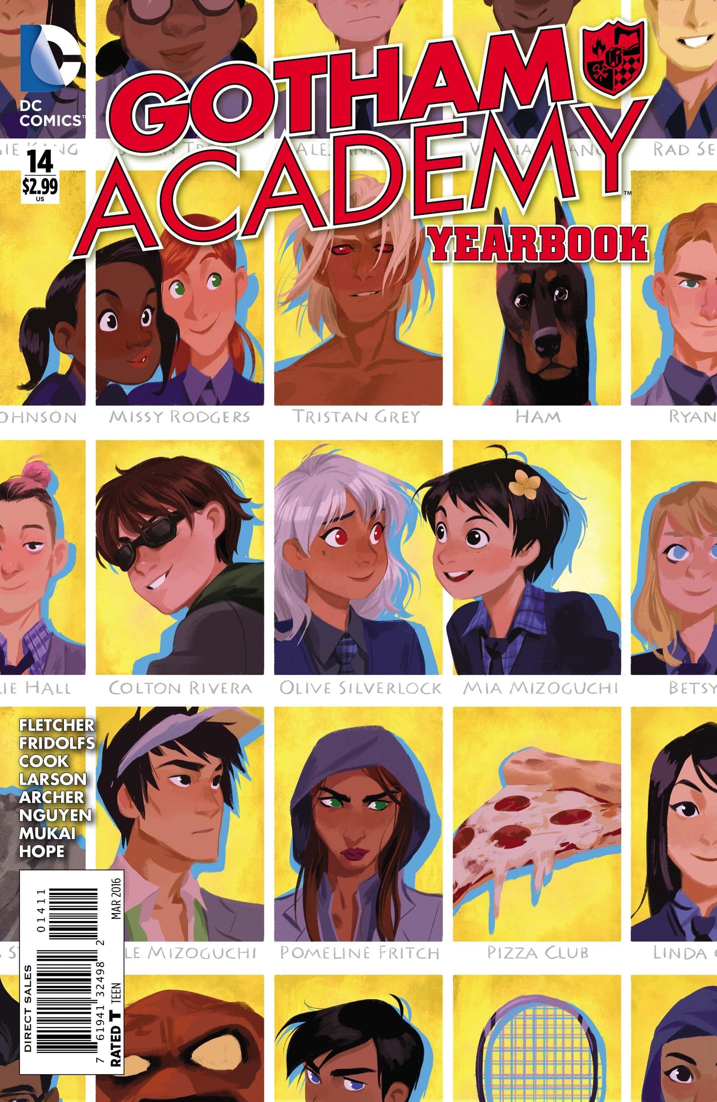 DC COMICS COMIC BOOK GOTHAM ACADEMY #14