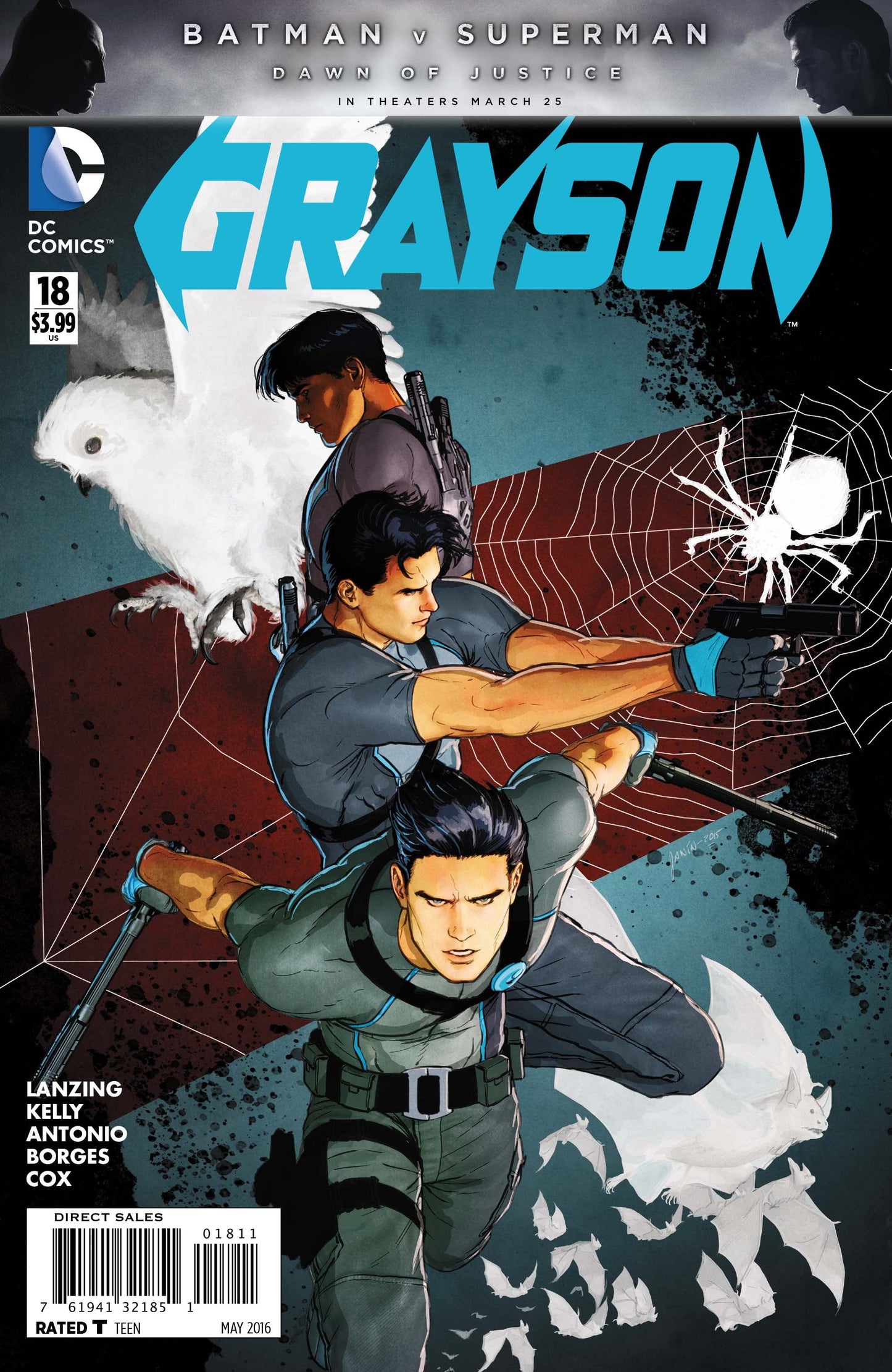 DC COMICS COMIC BOOK GRAYSON #18