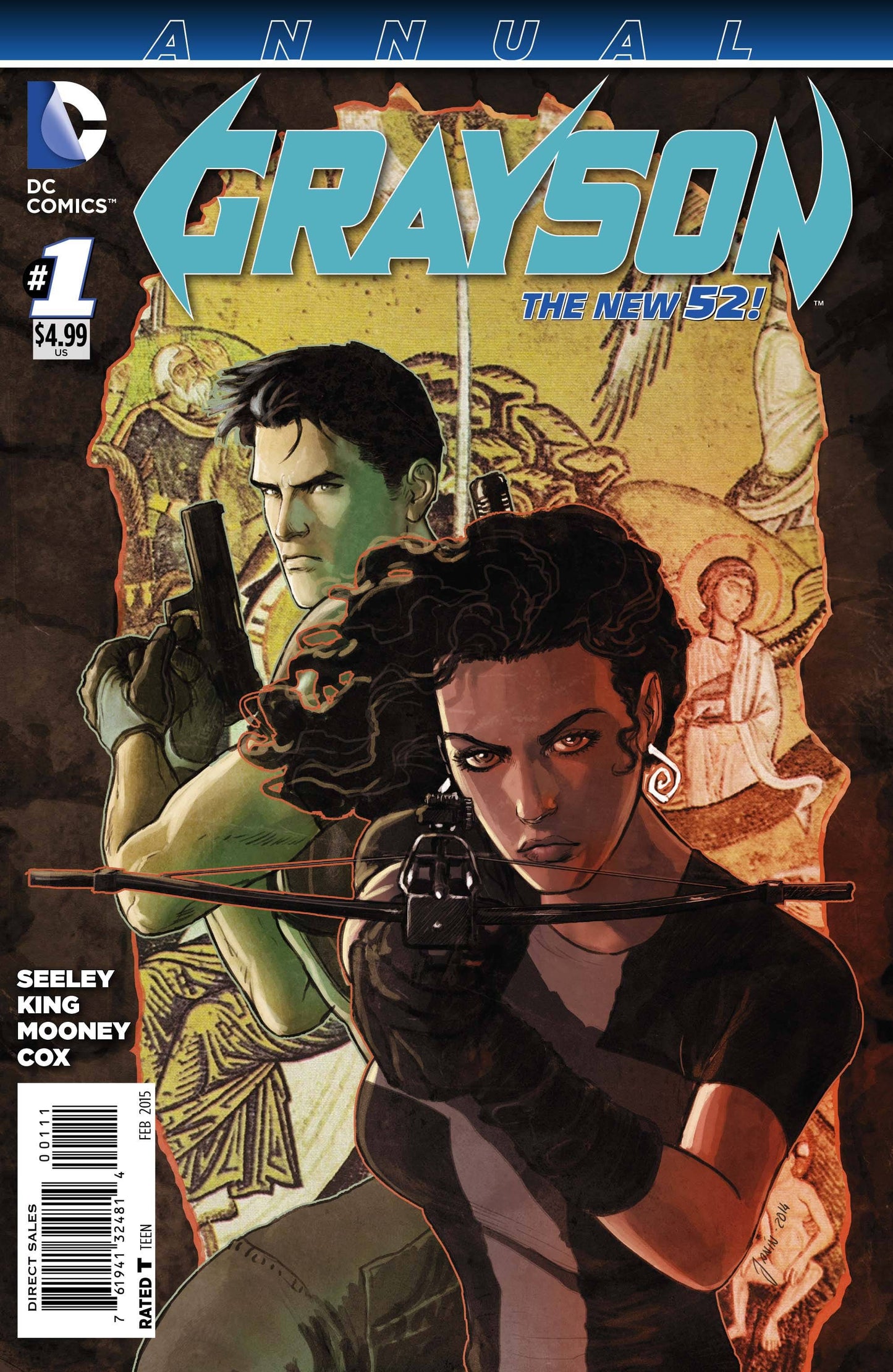 DC COMICS COMIC BOOK GRAYSON ANNUAL #1