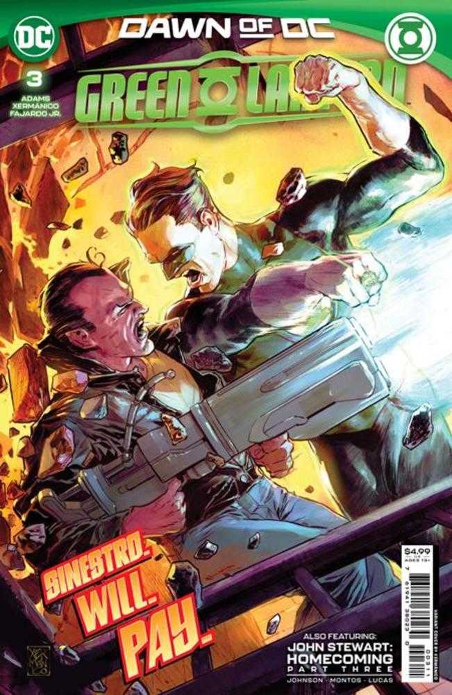 DC Comics COMIC BOOK Green Lantern #3 Cover A Xermanico