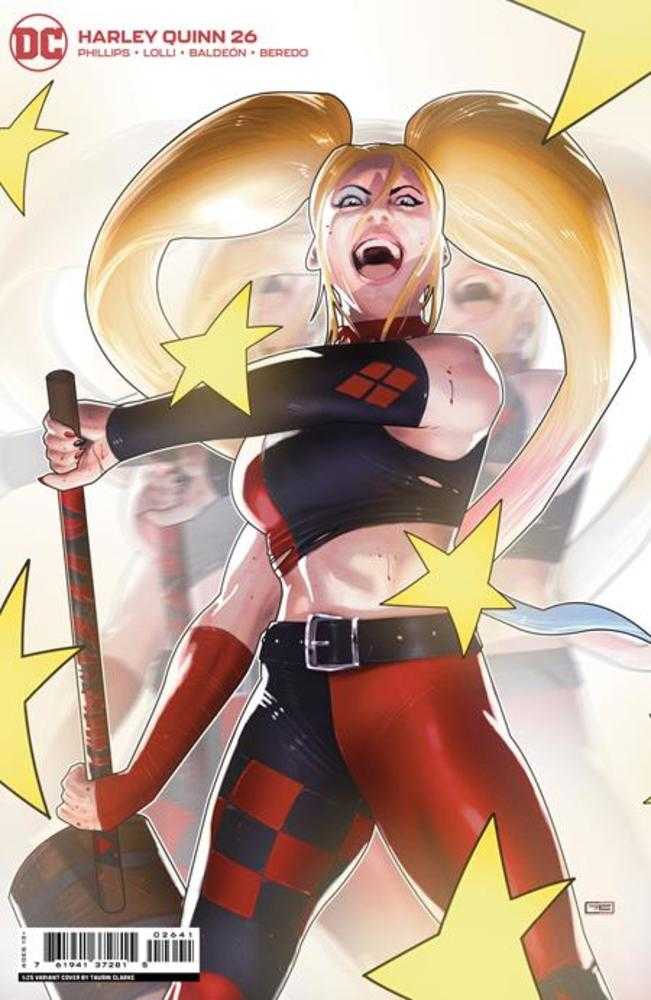 DC Comics COMIC BOOK Harley Quinn #26 Cover D 1 in 25 Taurin Clarke Card Stock Variant