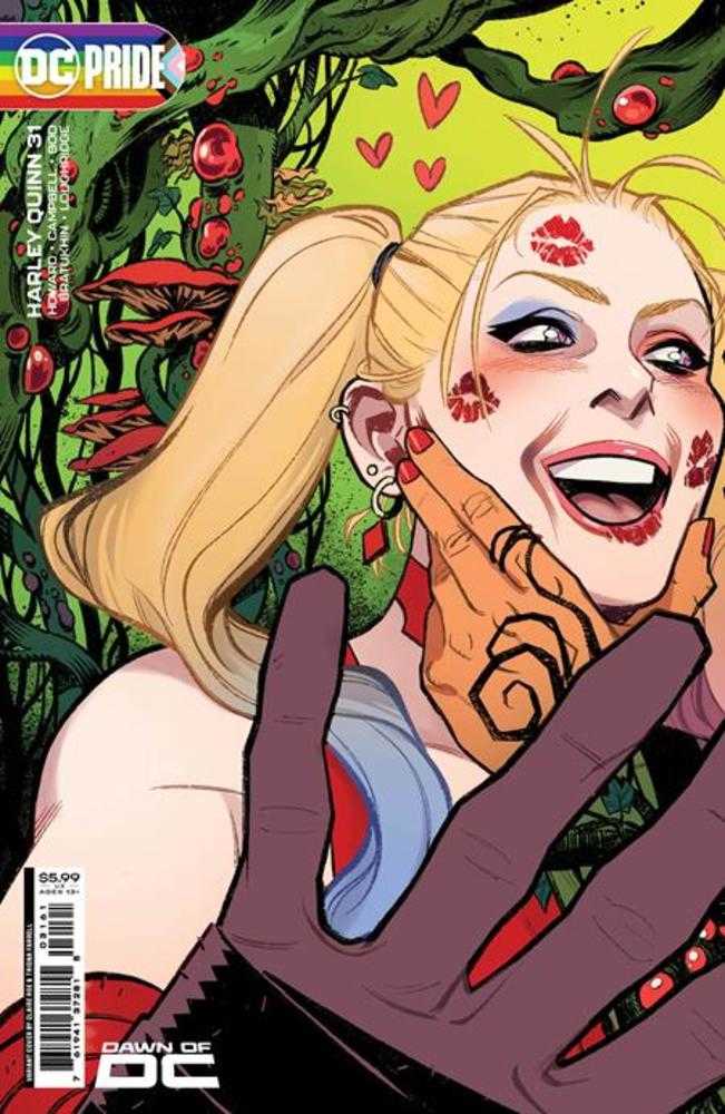 DC Comics COMIC BOOK Harley Quinn #31 Cover C Claire Roe DC Pride Connecting Harley Quinn Card Stock Variant (2 Of 2)