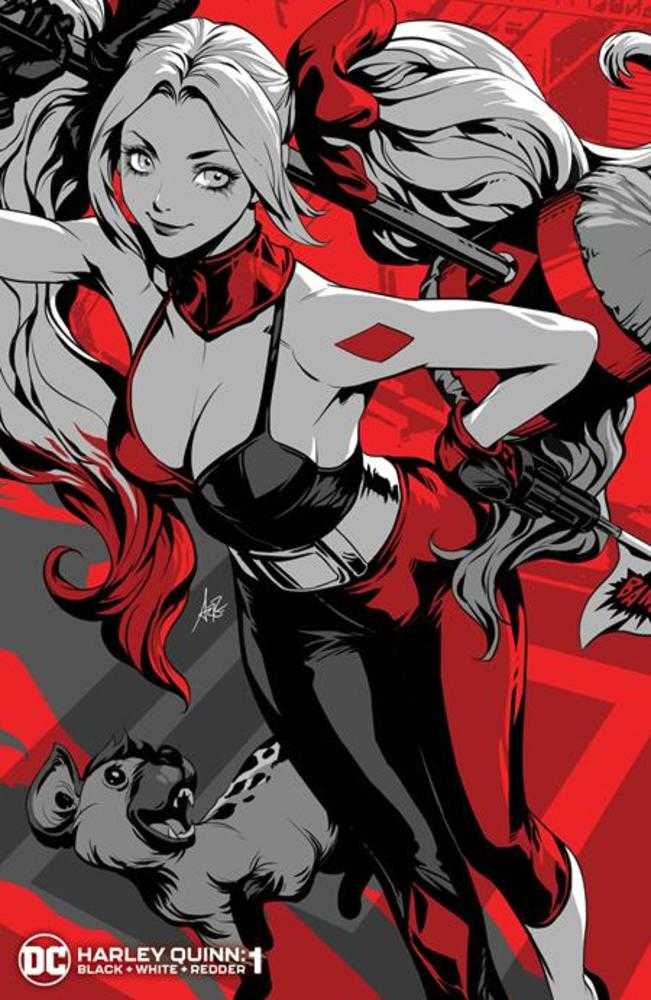 DC Comics COMIC BOOK Harley Quinn Black White Redder #1 (Of 6) Cover B Stanley Artgerm Lau Variant