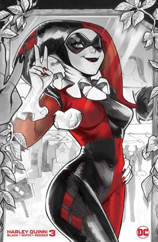 DC Comics COMIC BOOK Harley Quinn Black White Redder #3 (Of 6) Cover B Mirka Andolfo Variant