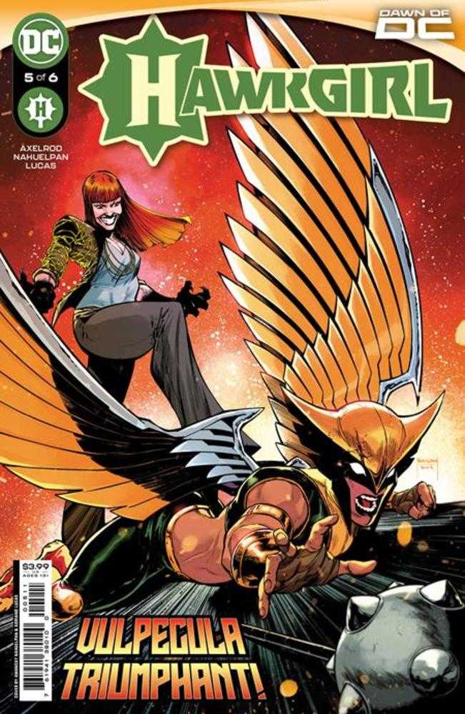 DC Comics COMIC BOOK Hawkgirl #5 (Of 6) Cover A Amancay Nahuelpan