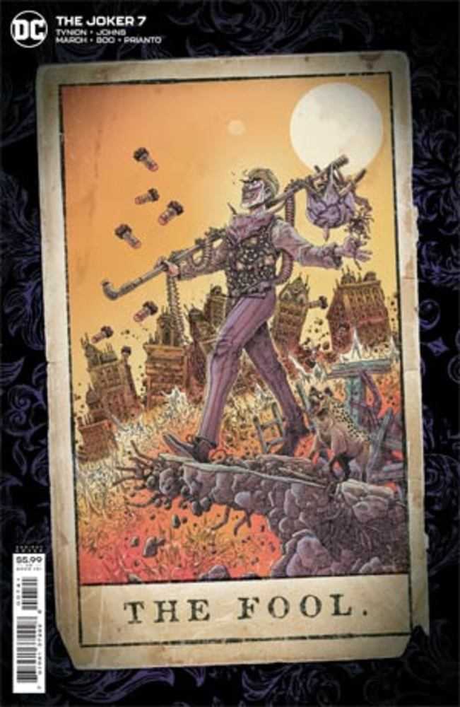 DC Comics COMIC BOOK Joker #7 Cover D 1 in 25 James Stokoe Variant