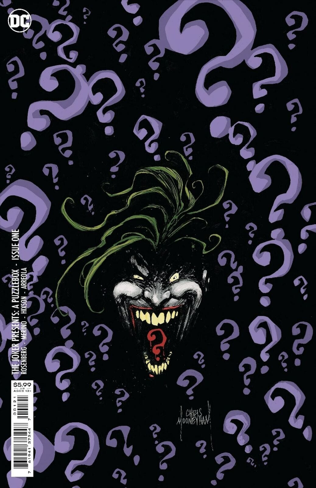 DC Comics COMIC BOOK Joker Presents A Puzzlebox #1 (Of 7) Cover C Christopher Mooneyham Card Stock Variant