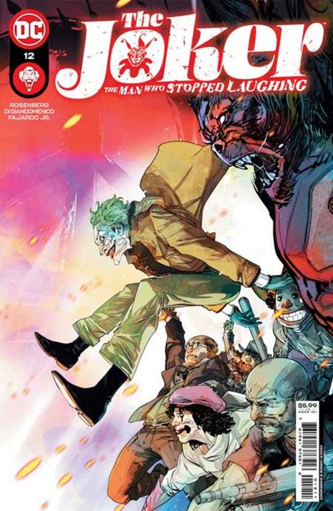 DC Comics COMIC BOOK Joker The Man Who Stopped Laughing #12 Cover A Carmine Di Giandomenico