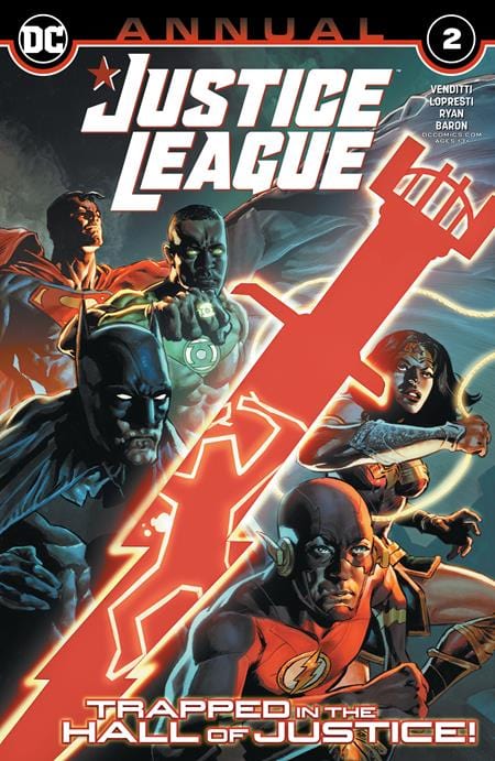 DC COMICS COMIC BOOK JUSTICE LEAGUE ANNUAL #2