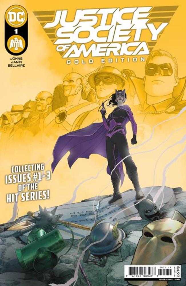 DC Comics COMIC BOOK Justice Society Of America Gold Edition Cover A Mikel Janin