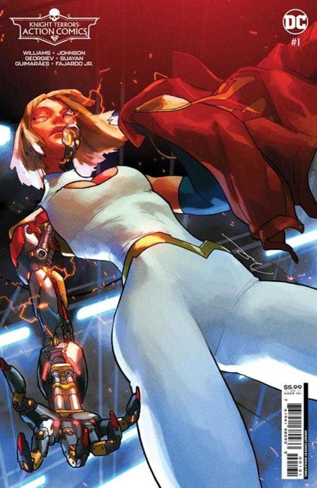 DC Comics COMIC BOOK Knight Terrors Action Comics #1 (Of 2) Cover C Gerald Parel Card Stock Variant
