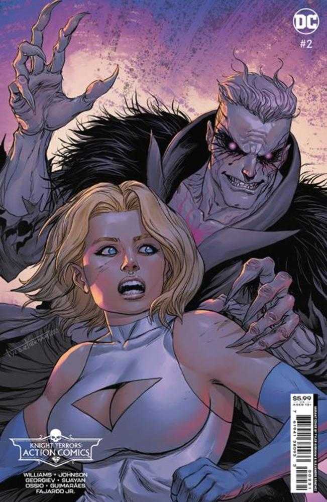 DC Comics COMIC BOOK Knight Terrors Action Comics #2 (Of 2) Cover C Tyler Kirkham Card Stock Variant