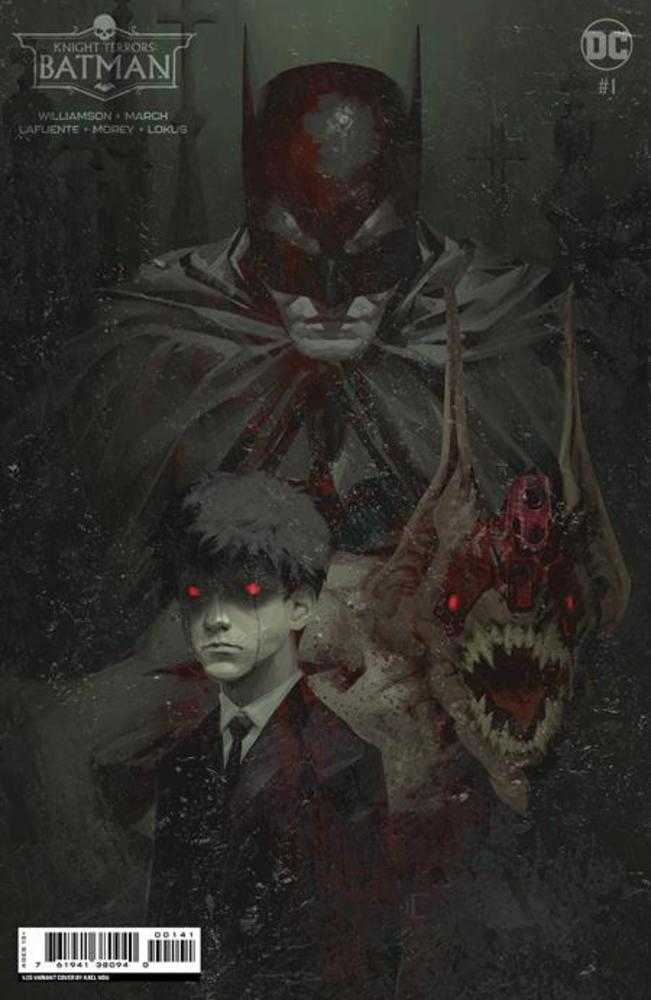 DC Comics COMIC BOOK Knight Terrors Batman #1 (Of 2) Cover E 1 in 25 Kael Ngu Card Stock Variant