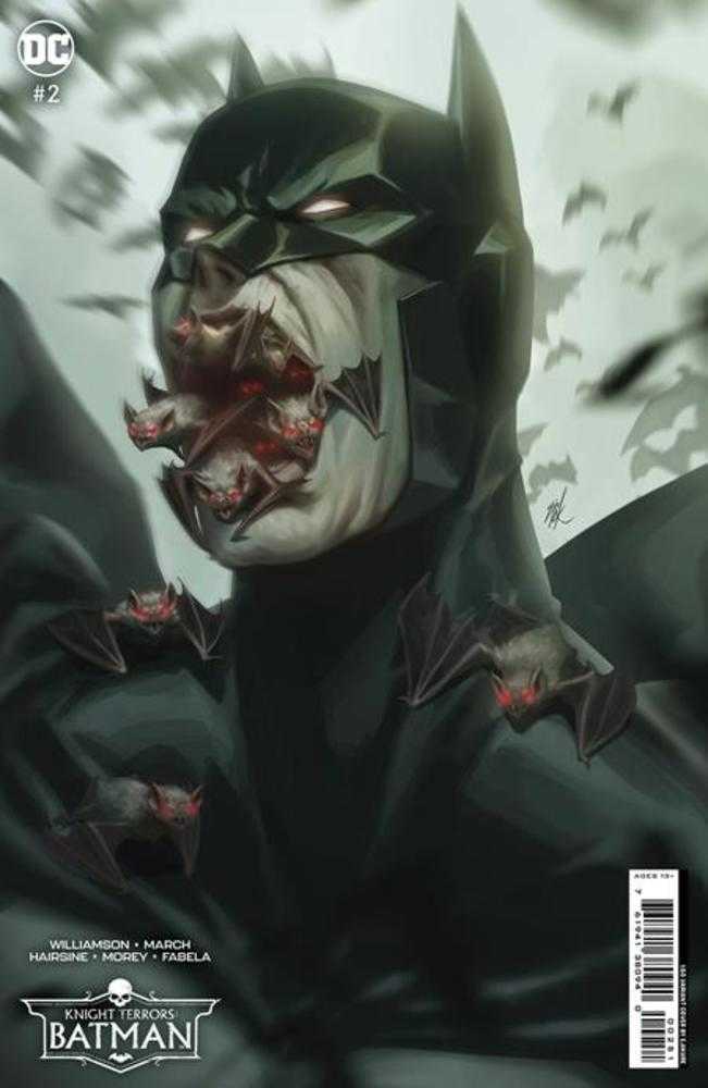 DC Comics COMIC BOOK Knight Terrors Batman #2 (Of 2) Cover E 1 in 50 Ejikure Card Stock Variant