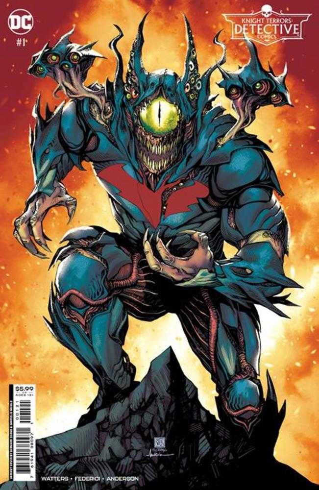DC Comics COMIC BOOK Knight Terrors Detective Comics #1 (Of 2) Cover B Bernard Chang Card Stock Variant
